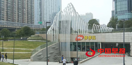 亚洲最大不锈钢灯光雕塑星环雕塑亮相长沙(图1)