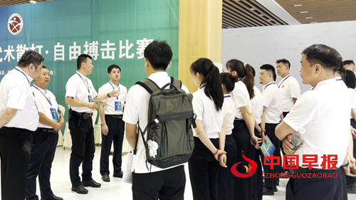 2025年北京市青少年武术散打●自由搏击比赛在国际安全防卫学院开赛(图7)