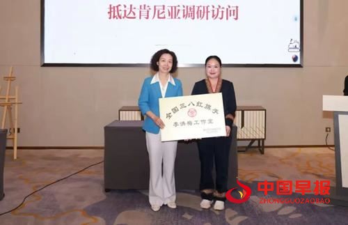 一片好膜铺就中非共富路，湖南人李洪梅激活非洲女性就业新动能(图1)