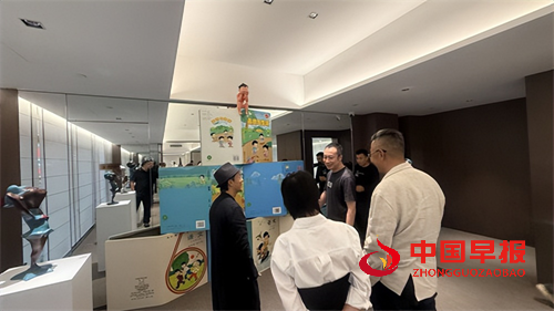 向上·向上雕塑展宋庄启幕 吴梁焰“红领少年”解码符号与生命力量(图7) 向上·向上雕塑展宋庄启幕 吴梁焰“红领少年”解码符号与生命力量(图7)